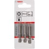 Bosch Bits Uç ExtraHard PZ2 49 mm 3'lü