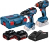 Bosch GSR 18V-50 GDX 18V-200 Akülü Matkap Seti