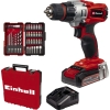 Einhell TE-CD 18/2 Li +39 (1x2,5 Ah) Akülü Vidalama  Matkap Set