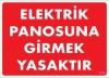 Elektrik Panosu Levhası 25x35 KOD:1118