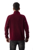 FreeCamp Man Full Zipper Fleece Polar-BORDO