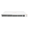 HPE ARUBA ION JL815A 48 PORT GIGABIT / 24 PORT POE + 4X1GB SFP UPLINK YÖNETİLEBİLİR 370W POE RACMOUNT SWITCH