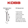 Kobb KBZ50F 50 mm 2500 Adet Çivi