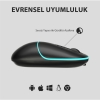 LECOO USB OPTİK KABLOSUZ MOUSE SİYAH WS210-S