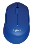 LOGITECH M330 SESSIZ KABLOSUZ USB OPTIK MOUSE MAVI 910-004910