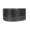 LOGITECH WAVE KEYS KABLOSUZ ERGONOMİK KLAVYE GRİ 920-012311