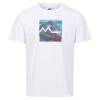 Regatta Fingal VII Erkek T-Shirt-BEYAZ