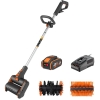 WORX WG441E 20Volt 4.0Ah. Li-ion Tek Akülü 165MM Profesyonel Çok Amaçlı Şarjlı Zemin Fırçası