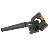 Worx WX094 20Volt 2.0Ah. Li-ion Şarjlı Profesyonel Devir Ayarlı Üfleyici