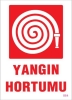 Yangın Hortumu Uyarı Levhası 25x35 KOD:864